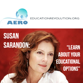Susan Sarandon Supports Learner Centered Education